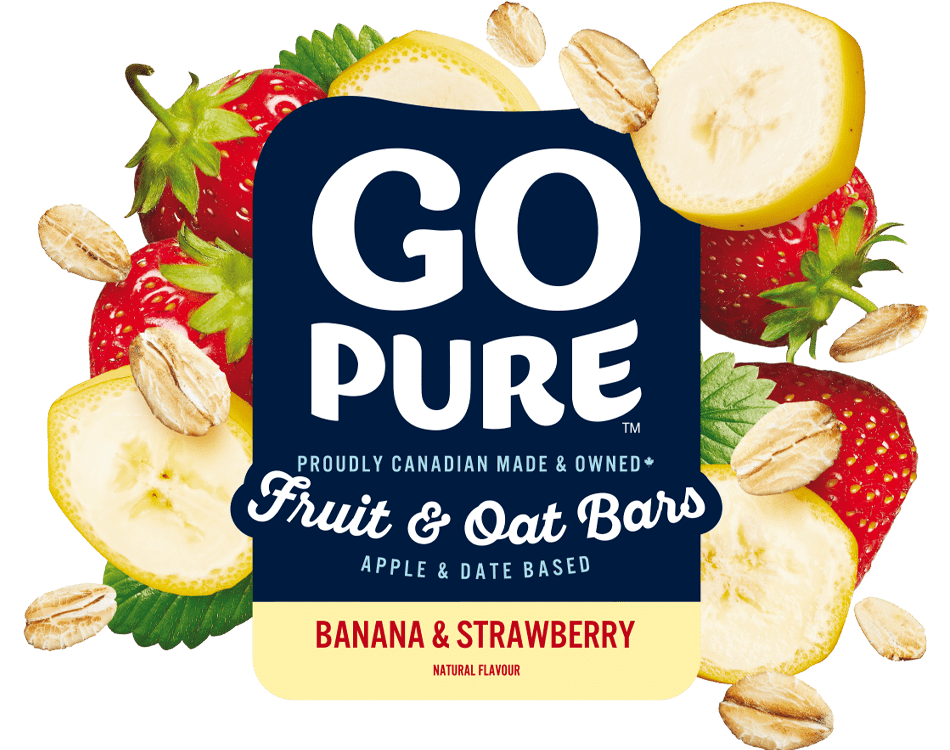 Fruit & Oat Bars -  Banana & Strawberry